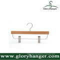 Hight Quality Suit Pant Wooden Hanger with Clothing Shop Display